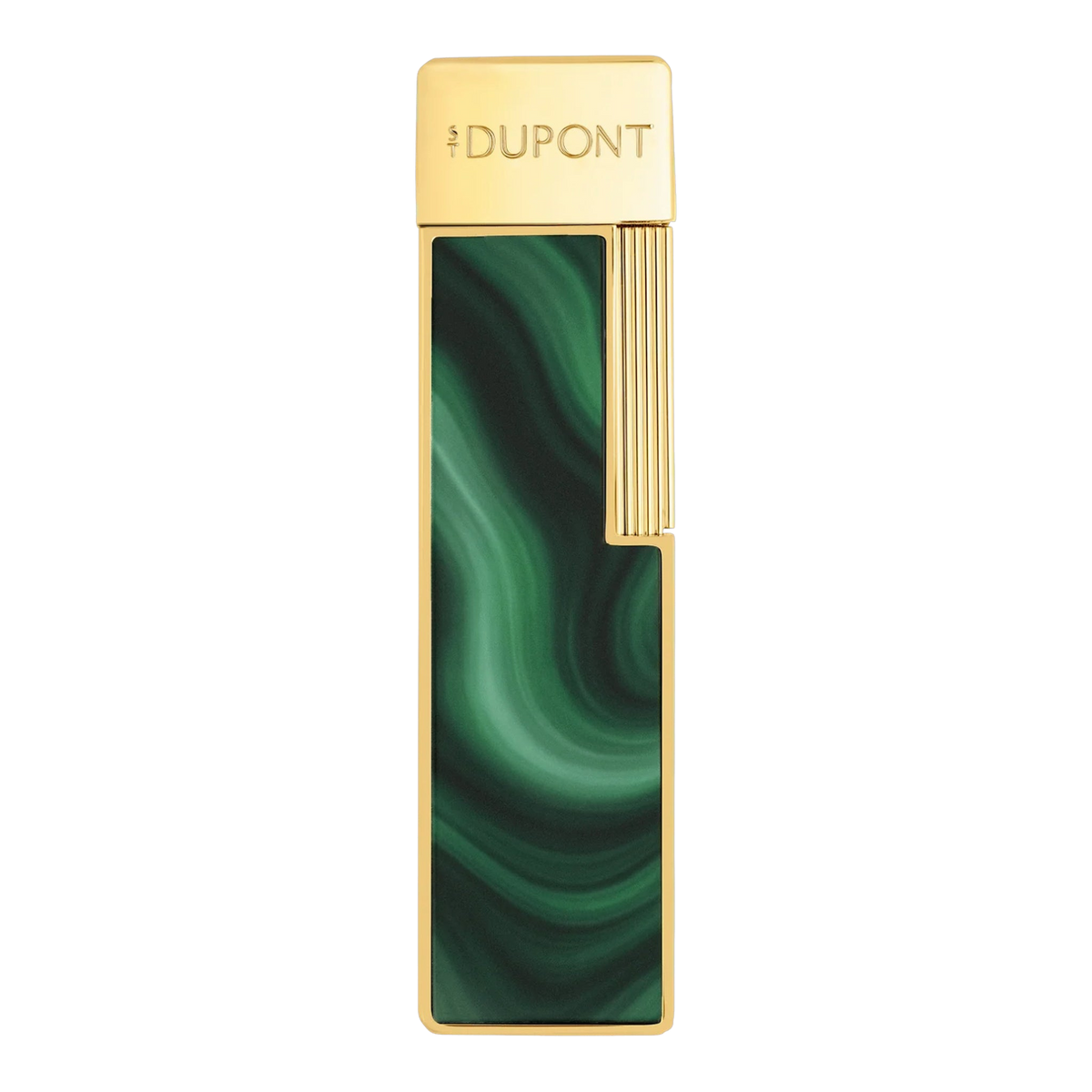 S.T. Dupont Twiggy Lighter — Géode Green & Gold