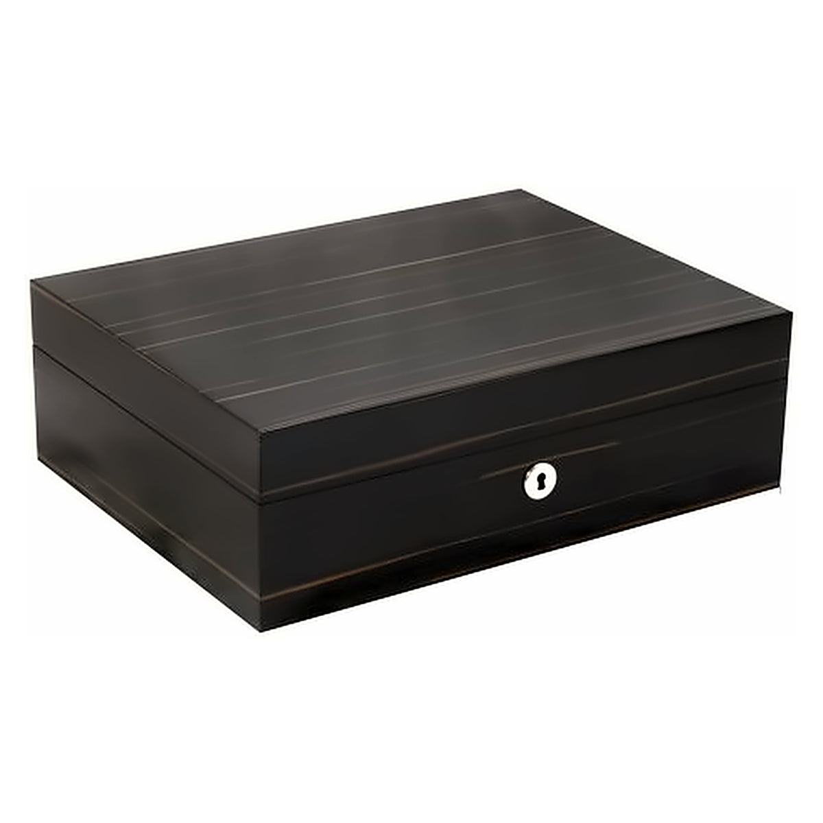 Jemar Mediterranean Collection 31x24x9.5cm - Desktop humidor - MED D1/9 Macassar