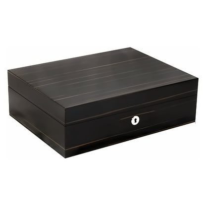 Jemar Mediterranean Collection 31x24x9.5cm - Desktop humidor - MED D1/9 Macassar