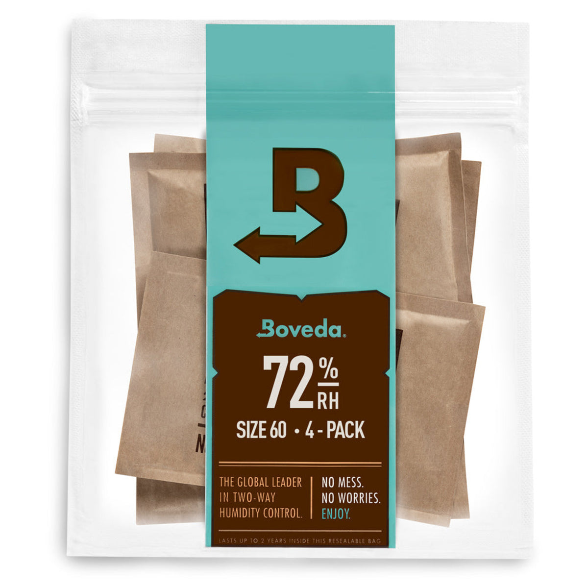 Boveda 72% RH Size 60 4-Pack