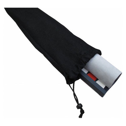 Geoffrey Parker – backgammon de voyage enroulable en cuir imprimé avec pions en acrylique – détail