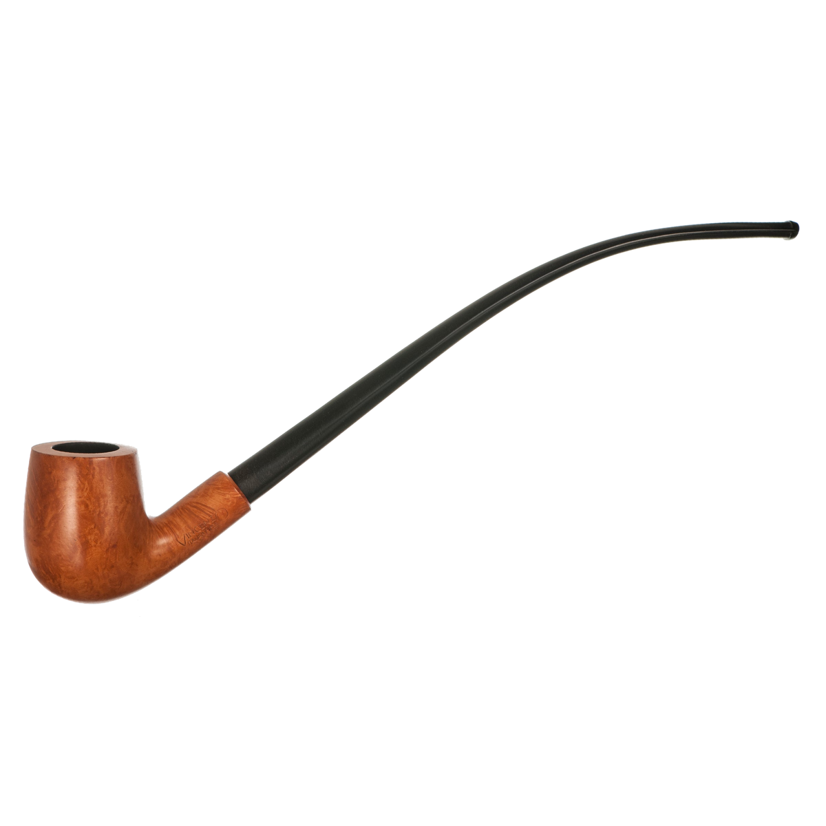 Vincenzo Churchwarden Pipe Natural Smooth #10