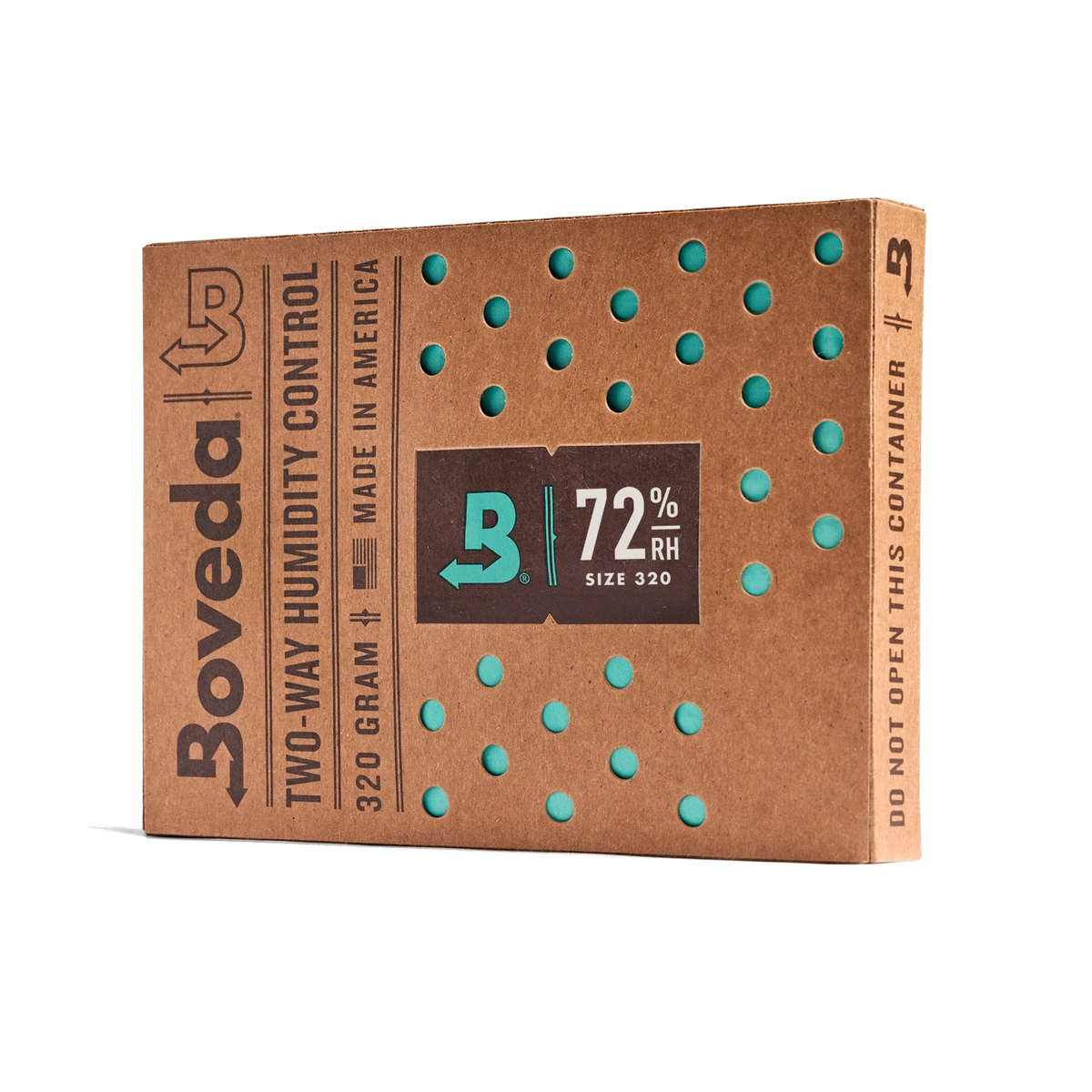 Boveda 72% RH Size 320 pack in retail carton