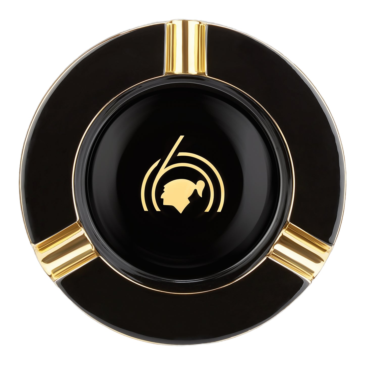 S.T. Dupont Ashtray Cohiba 60 Black Gold
